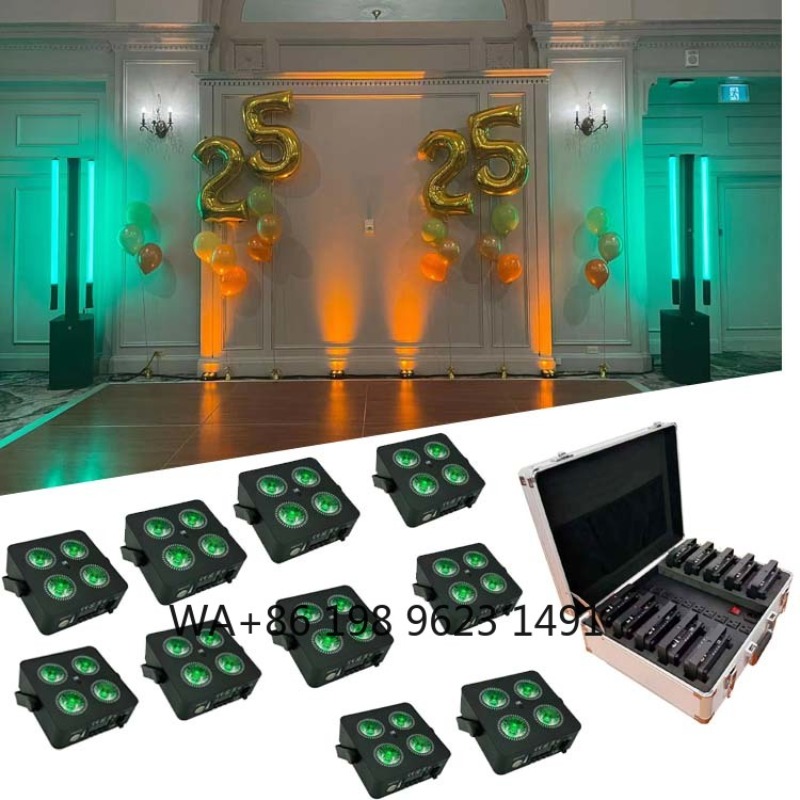 4X18W Flat Mini LED Par Light  - Event Party Dj recensie en prijs