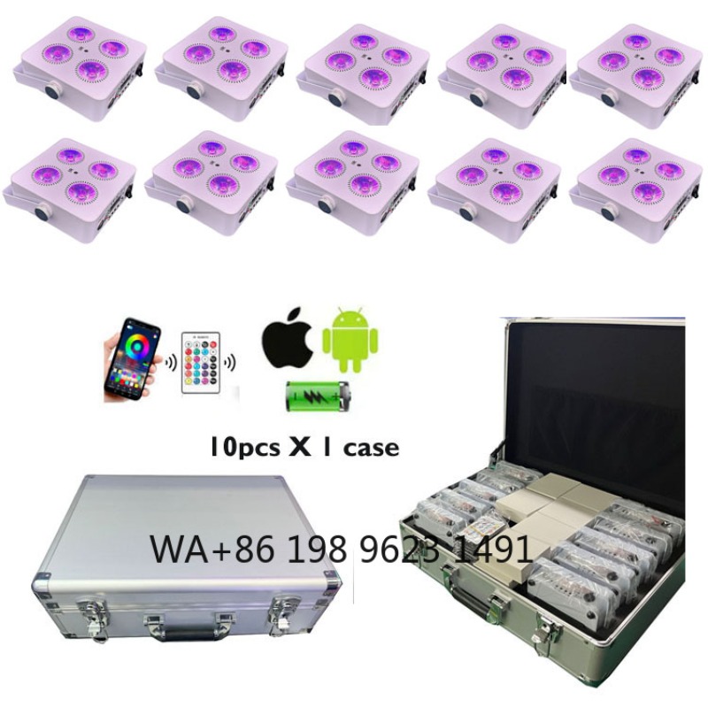 4X18W Flat Mini LED Par Light  - Event Party Dj recensie en prijs