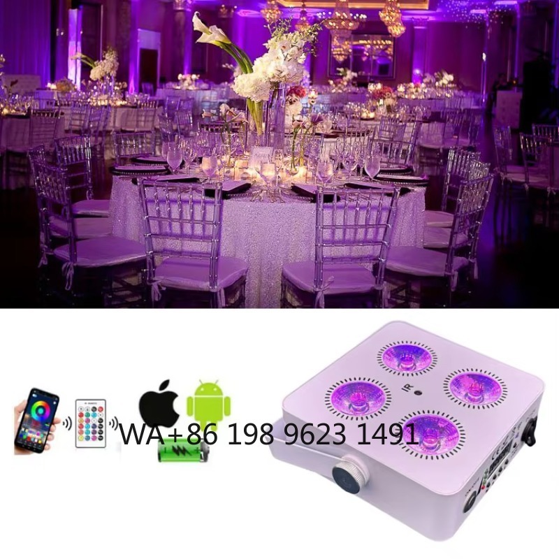4X18W Flat Mini LED Par Light  - Event Party Dj recensie en prijs