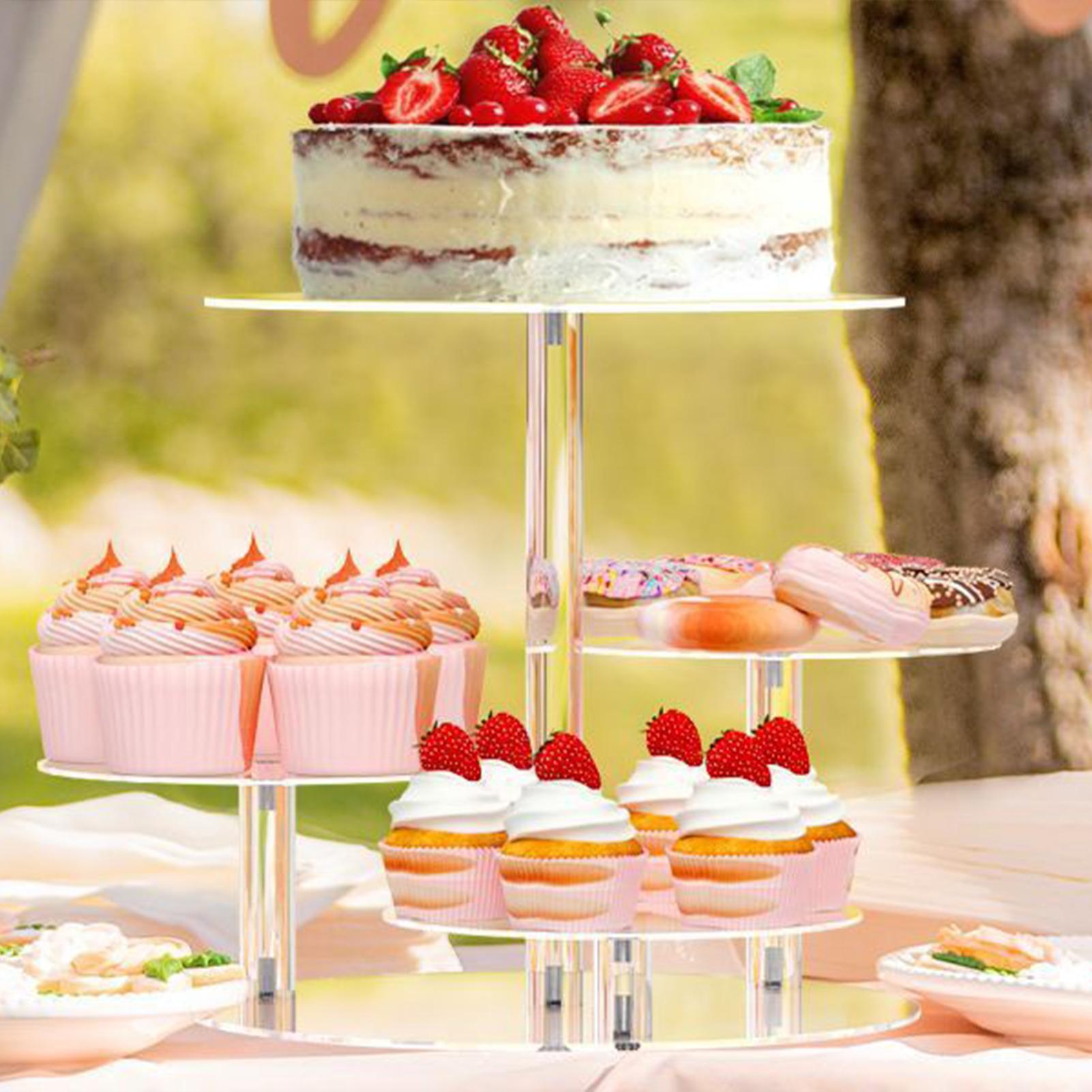 Cupcake Holder Stand Acrylic 4 - Cupcake Stand Tier recensie en prijs