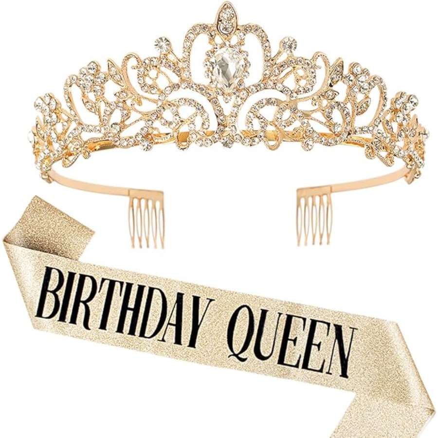 Birthday Queen Sash & Rhinesto - Birthday Sash Glitter recensie en prijs