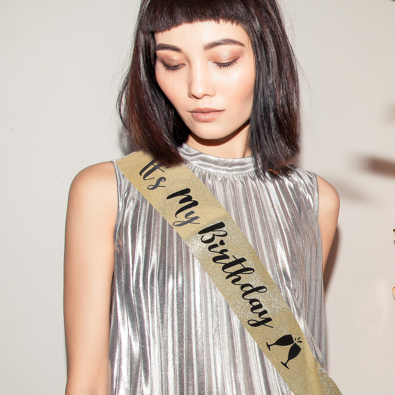 1Pcs Birthday Sash Shoulder Be - Birthday Sash Glitter recensie en prijs