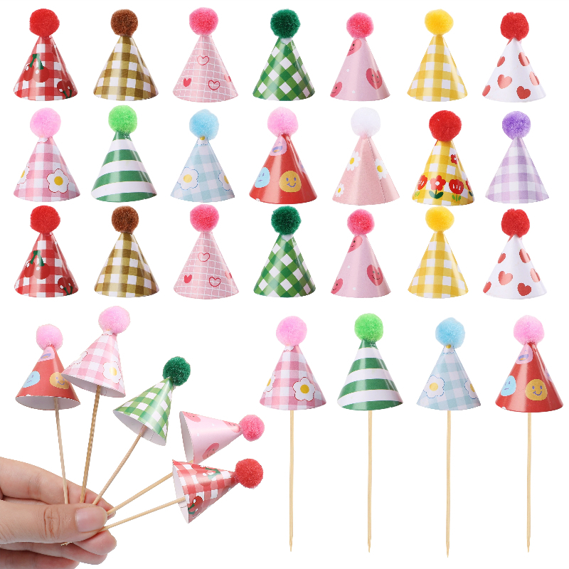 15/30Pcs Mini Party Hats Cake  - Party Hat Cone recensie en prijs