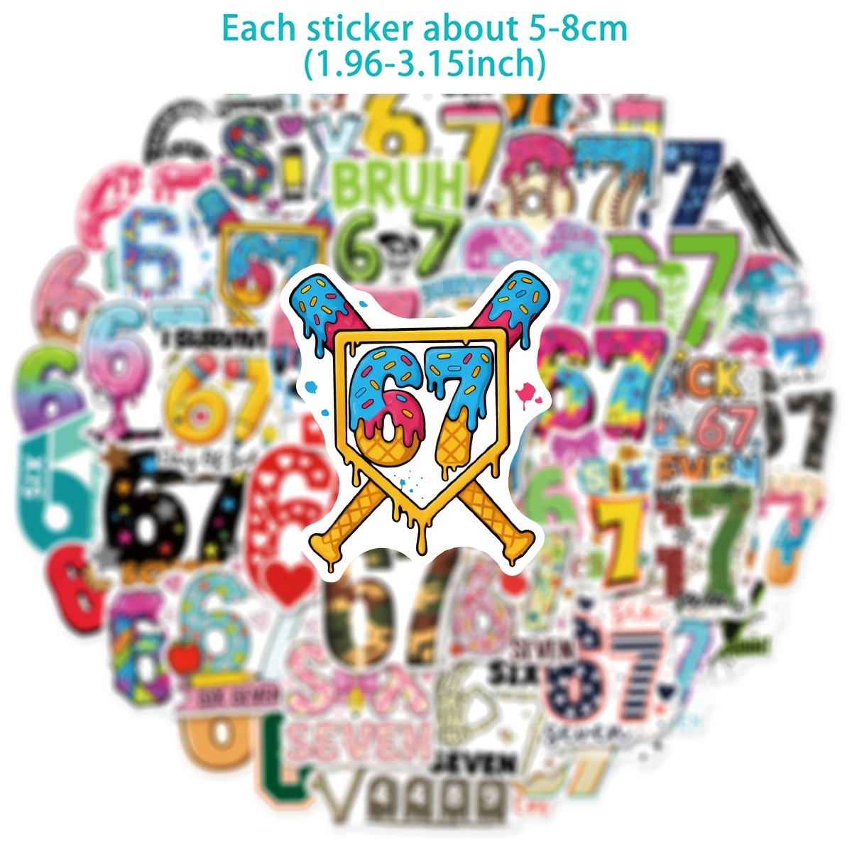 50pcs Number 67 Digital Graffi - Plastic Cup 50Pcs recensie en prijs
