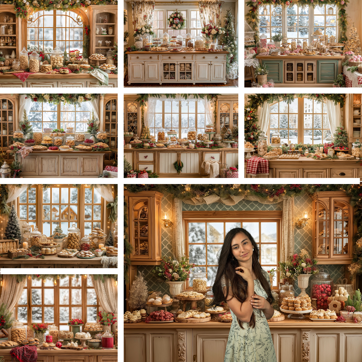 Christmas-Themed Dessert Table - Dessert Table Backdrop recensie en prijs