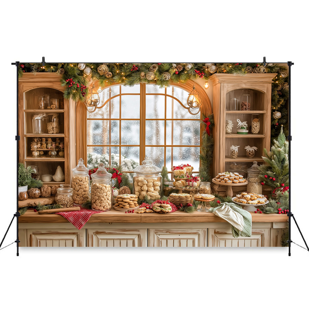 Christmas-Themed Dessert Table - Dessert Table Backdrop recensie en prijs