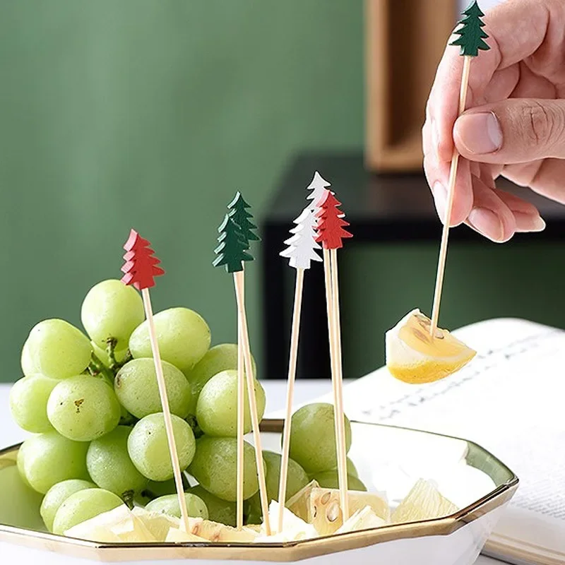 200/50PCS Christmas Fruit Skew - Centerpiece Stick recensie en prijs