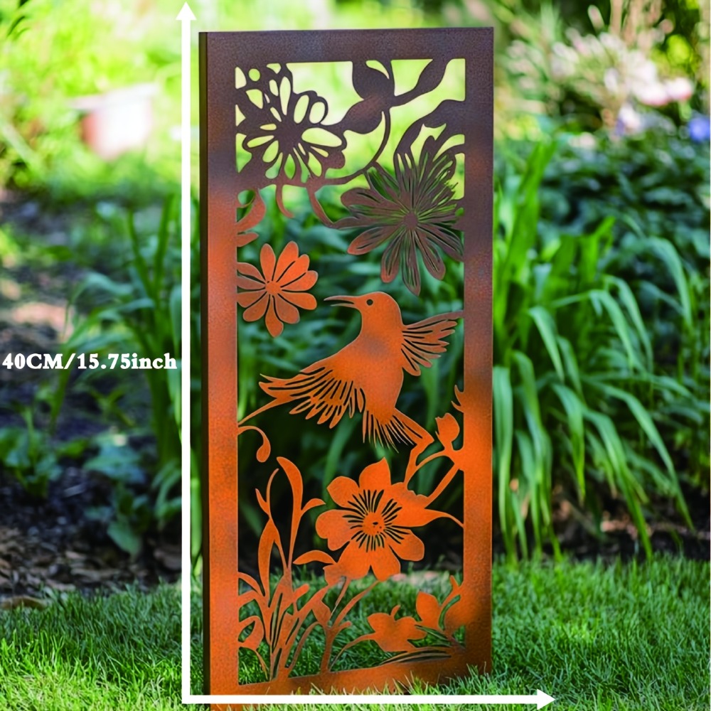 Outdoor 2D Metal Garden Wall P - Flower Wall Panel recensie en prijs