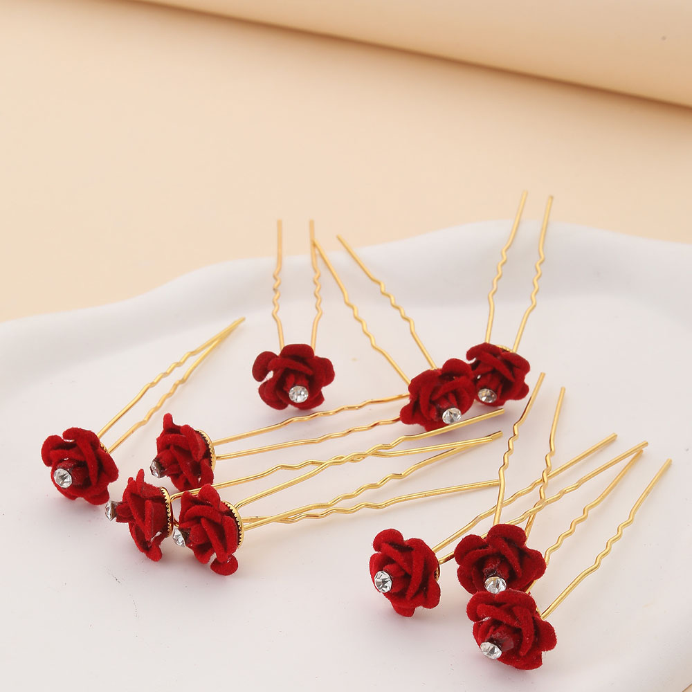 10Pcs Rose Hair Accessories We - Event Suppliers recensie en prijs