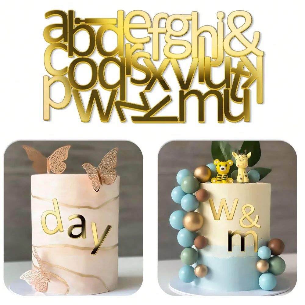 1set Golden Mirror Acrylic A-Z - Event Z recensie en prijs