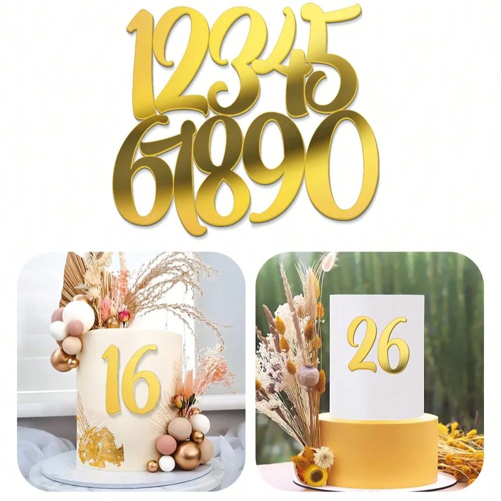 1set Golden Mirror Acrylic A-Z - Event Z recensie en prijs