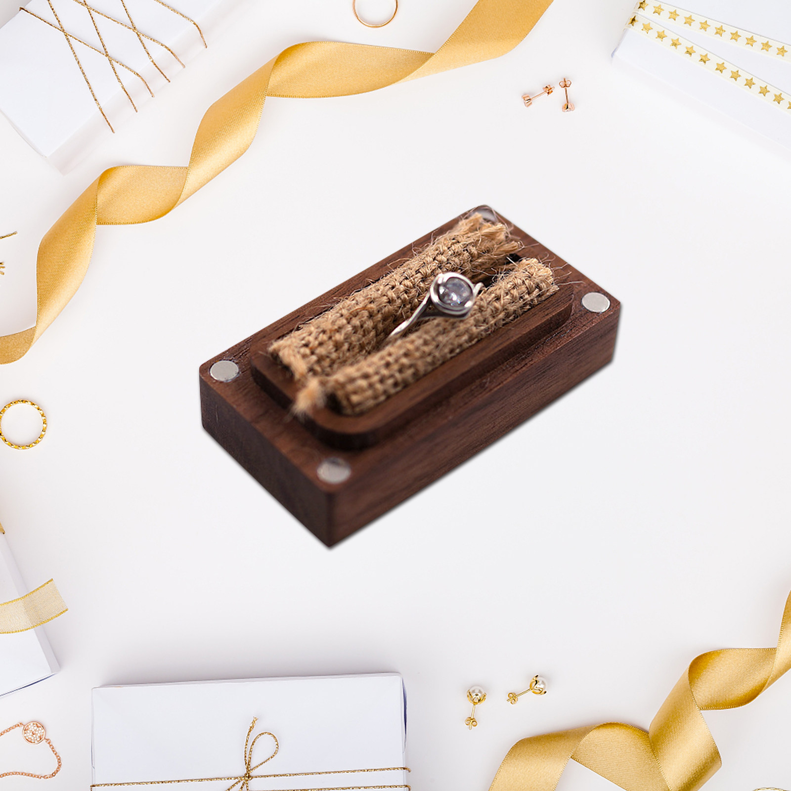 Hard Skin Friendly Wooden Ring - Event Party Box recensie en prijs