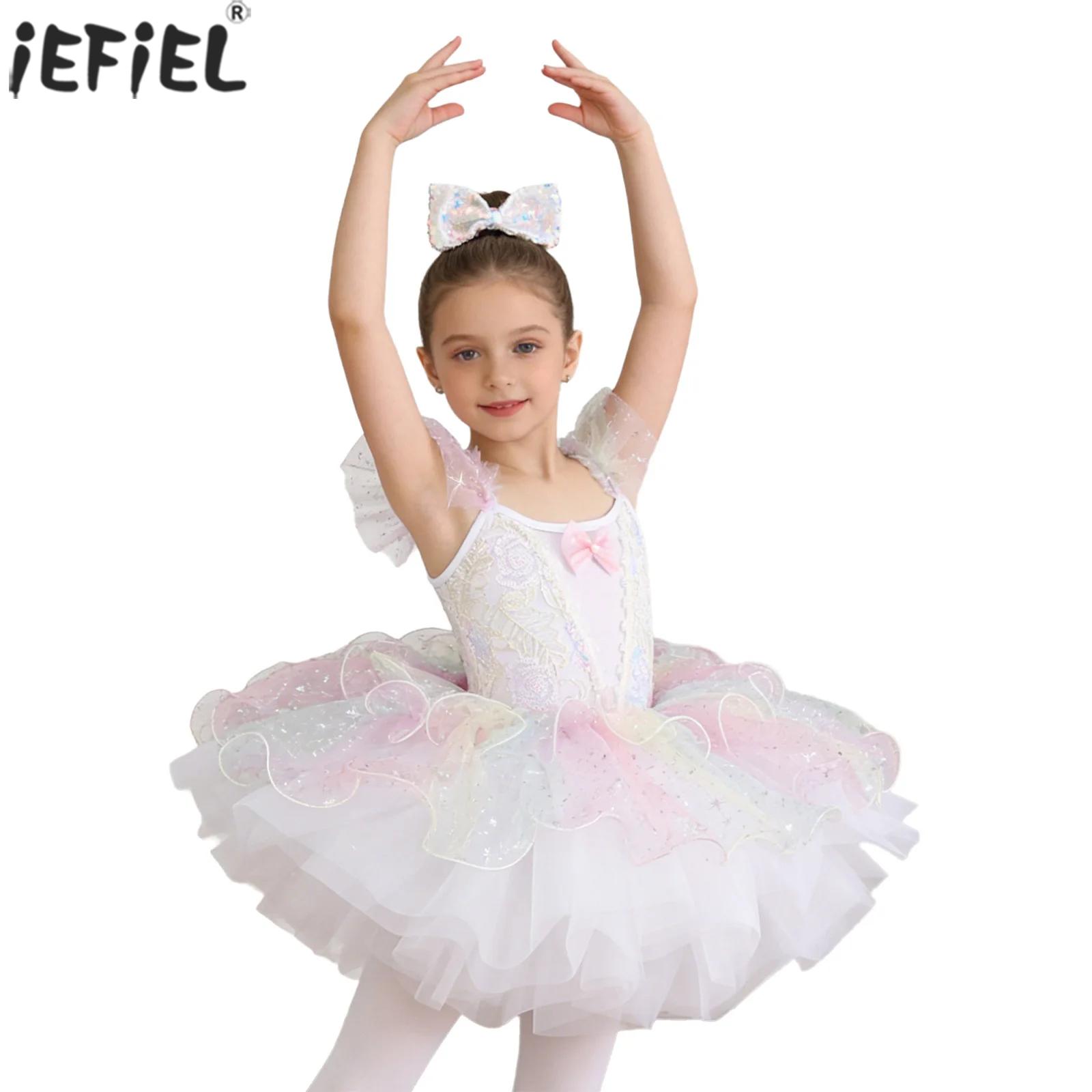 Kids Girls Ballet Dance Dress  - Glitter Tablecloth recensie en prijs