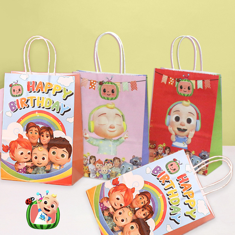 Cocomelons Party Gift Bag Set  - Party Favor Bag recensie en prijs