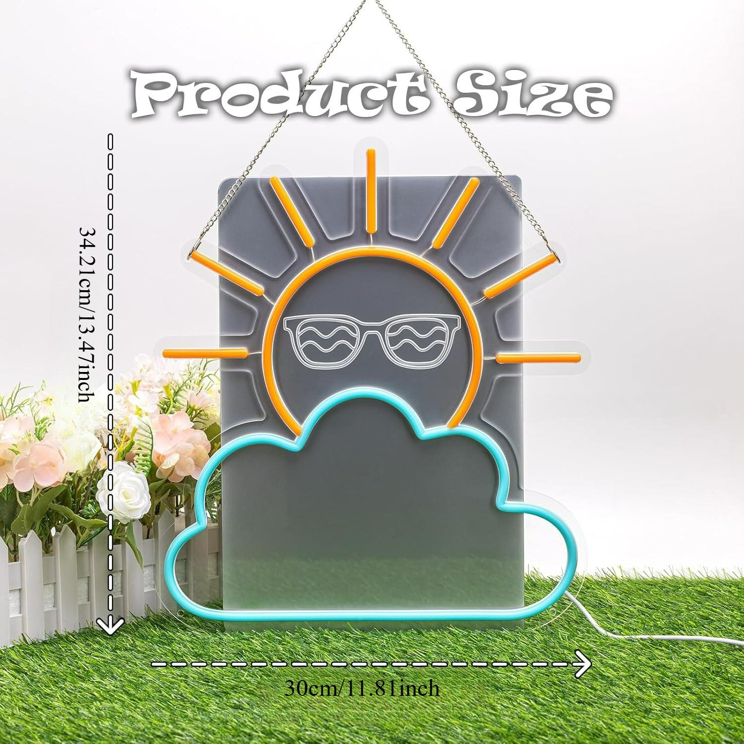 Sunrise Sunset Neon Sign USB P - Neon Sign Party recensie en prijs