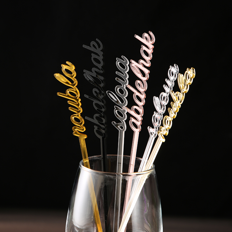 Personalized name drink stirre - Centerpiece Stick recensie en prijs