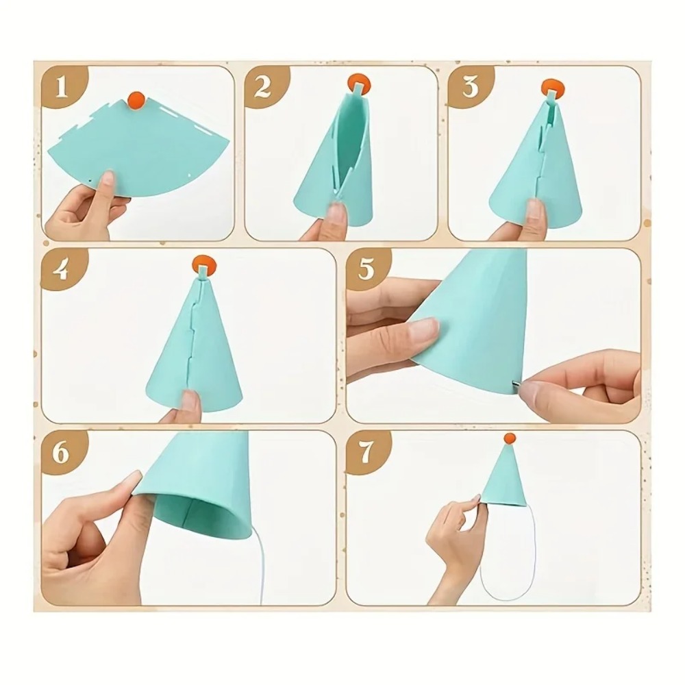 6 pcs Mini Party Hats: Lightwe - Party Hat Cone recensie en prijs