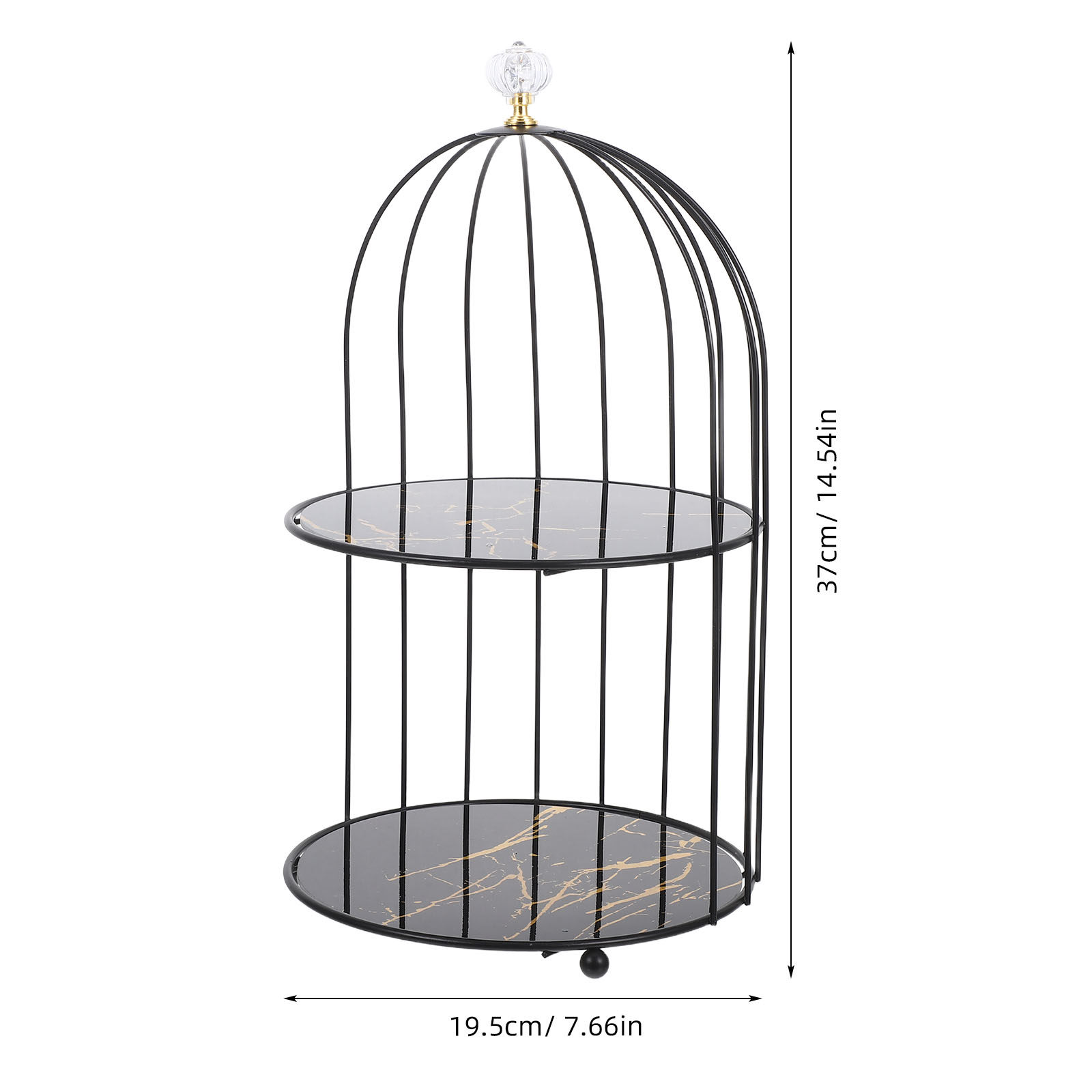 Metal Birdcage Cake Stand Tier - Cupcake Stand Tier recensie en prijs