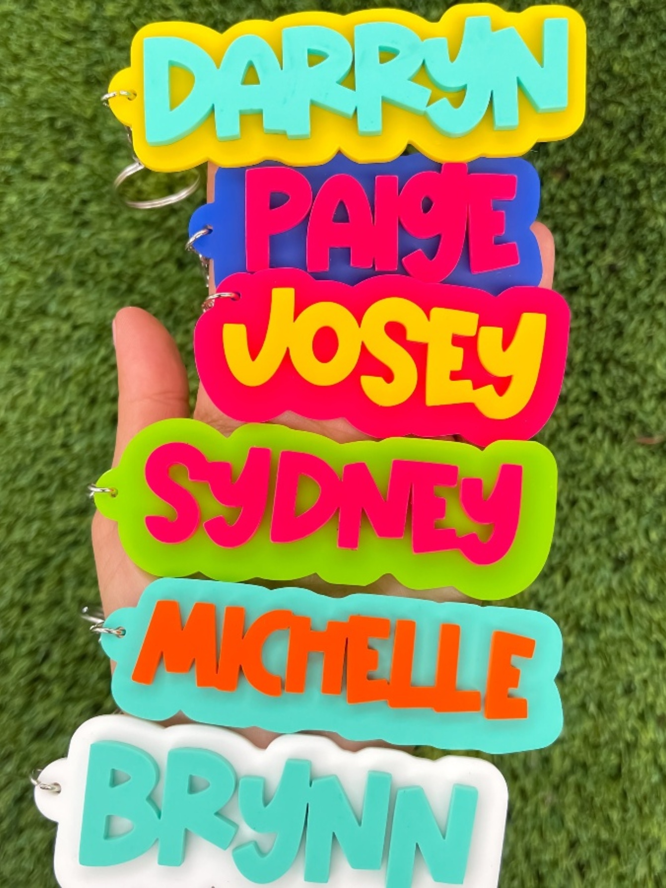 Customized Keyring with Name o - Event Suppliers recensie en prijs