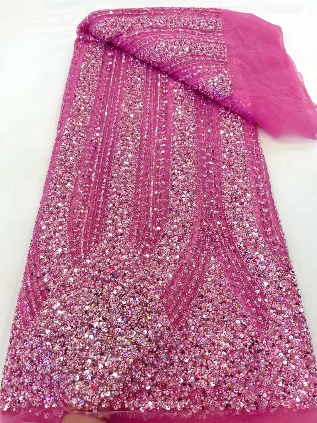 1 Yard Luxury african fabric f - Glitter Tablecloth recensie en prijs