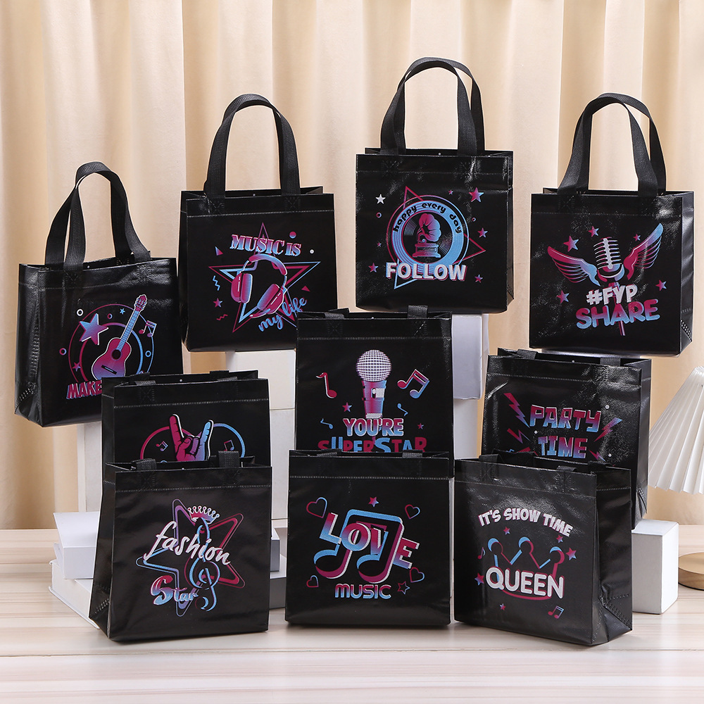 10Pcs Black Let's Rock Music T - Event Party Shop recensie en prijs