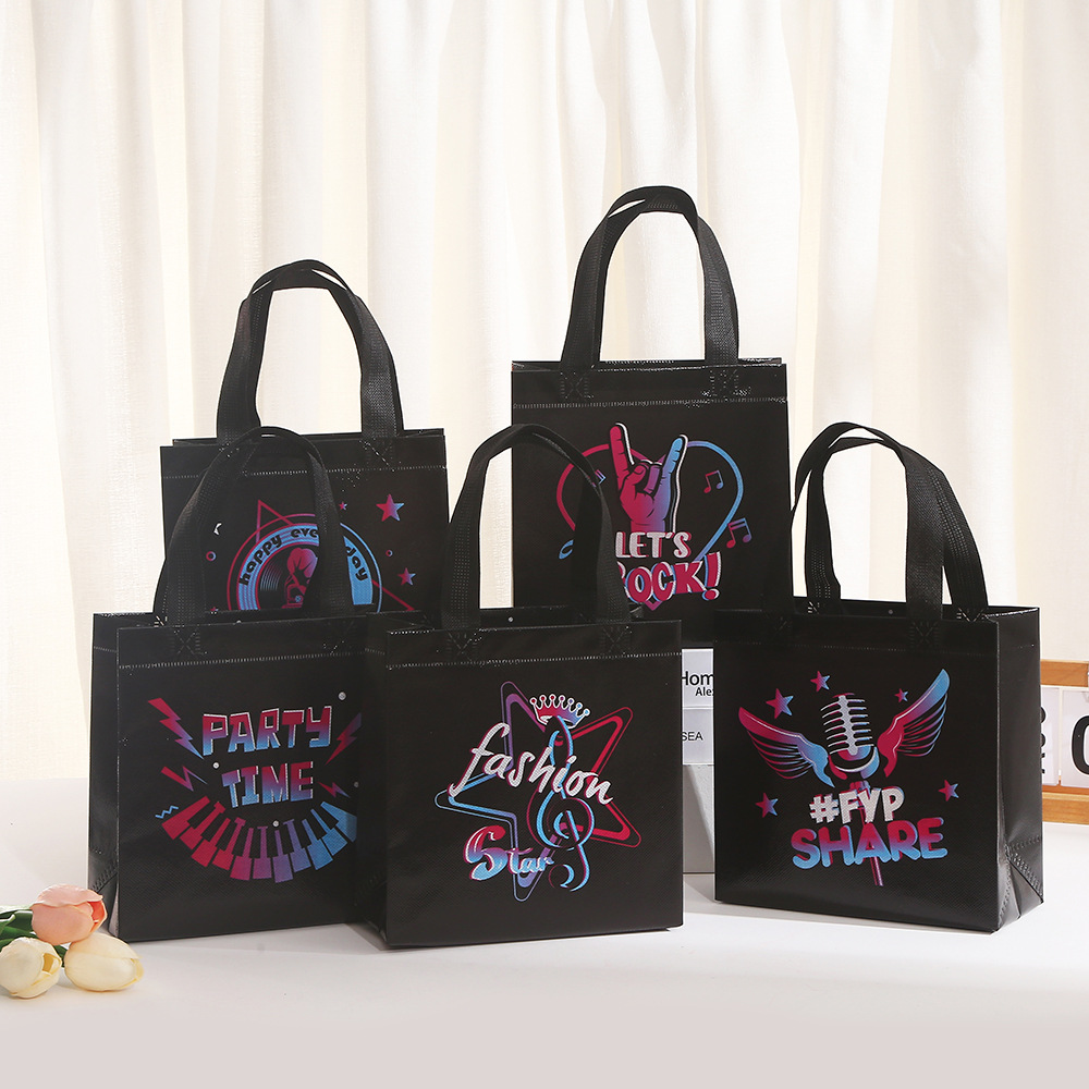 10Pcs Black Let's Rock Music T - Event Party Shop recensie en prijs