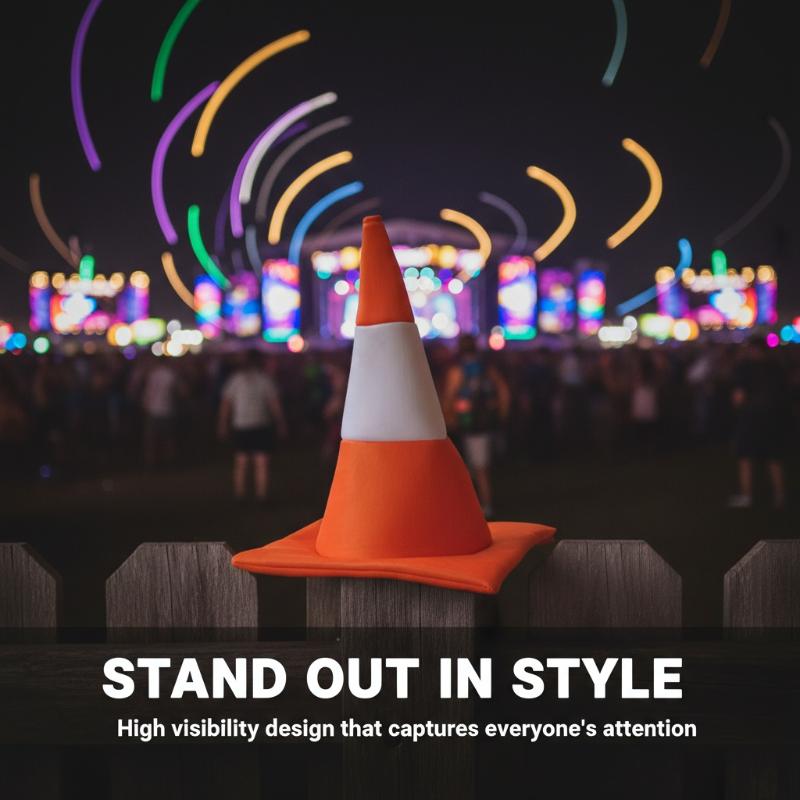 1 PCS Traffic Cone Hat Hallowe - Party Hat Cone recensie en prijs