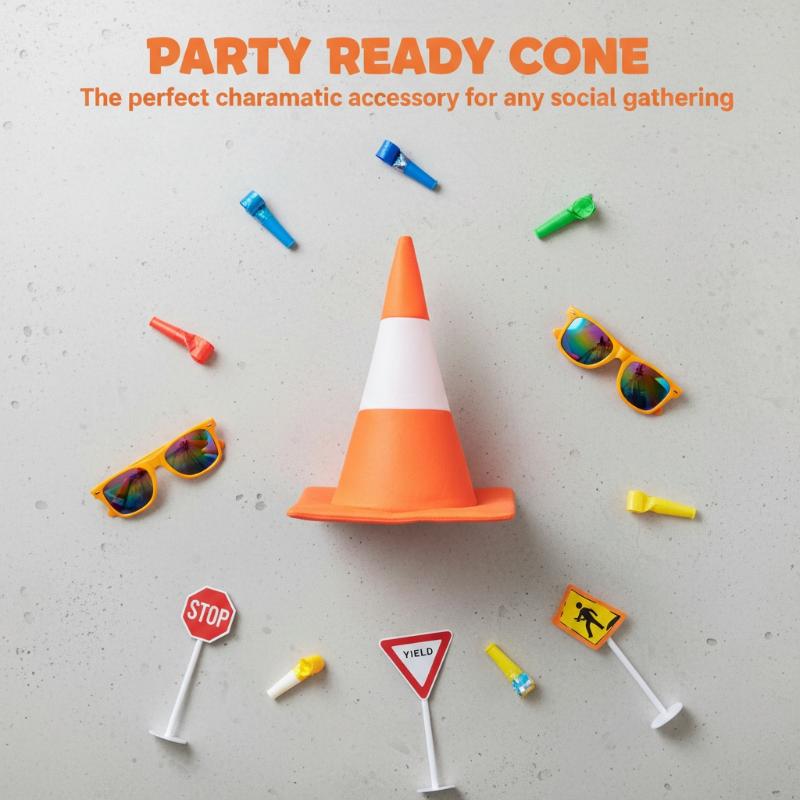 1 PCS Traffic Cone Hat Hallowe - Party Hat Cone recensie en prijs