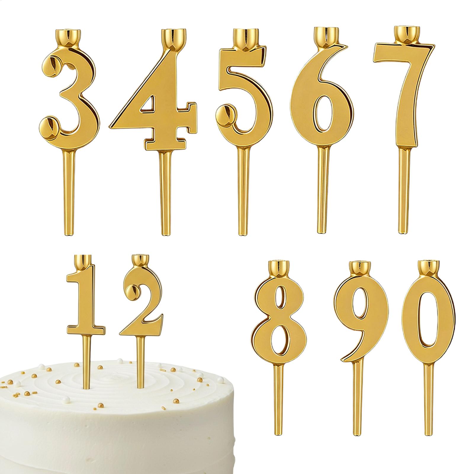 Number Candle Holders 10 Piece - Party Event Supply Store recensie en prijs
