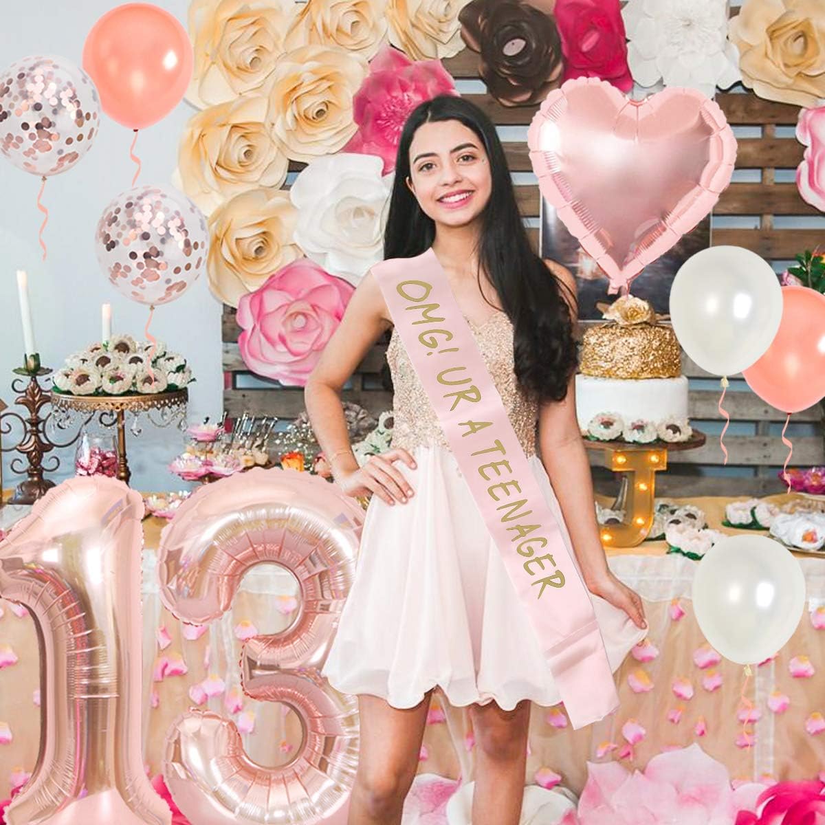 13th Birthday Party Decoration - Party Banner Gold recensie en prijs