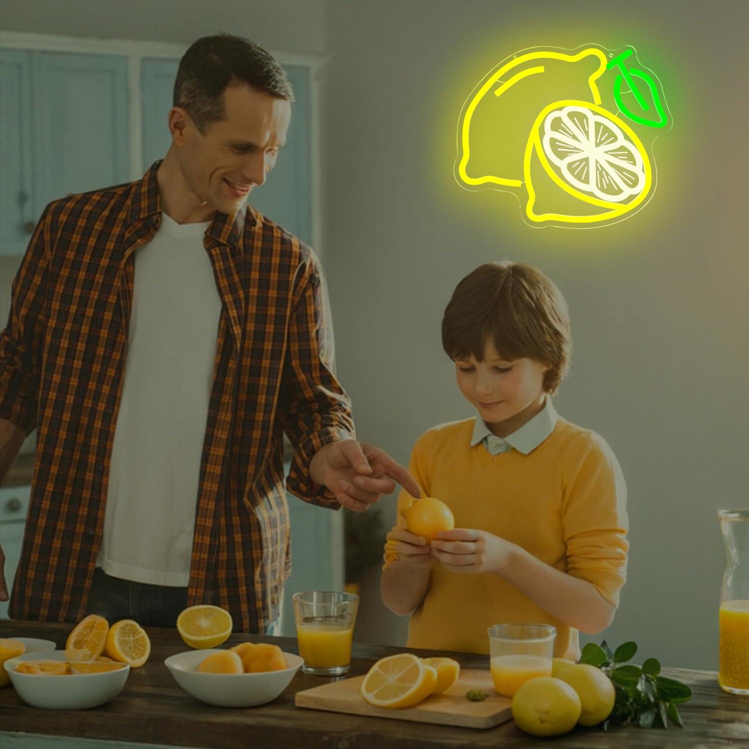 Lemon Neon Sign Dimmable LED L - Neon Sign Party recensie en prijs