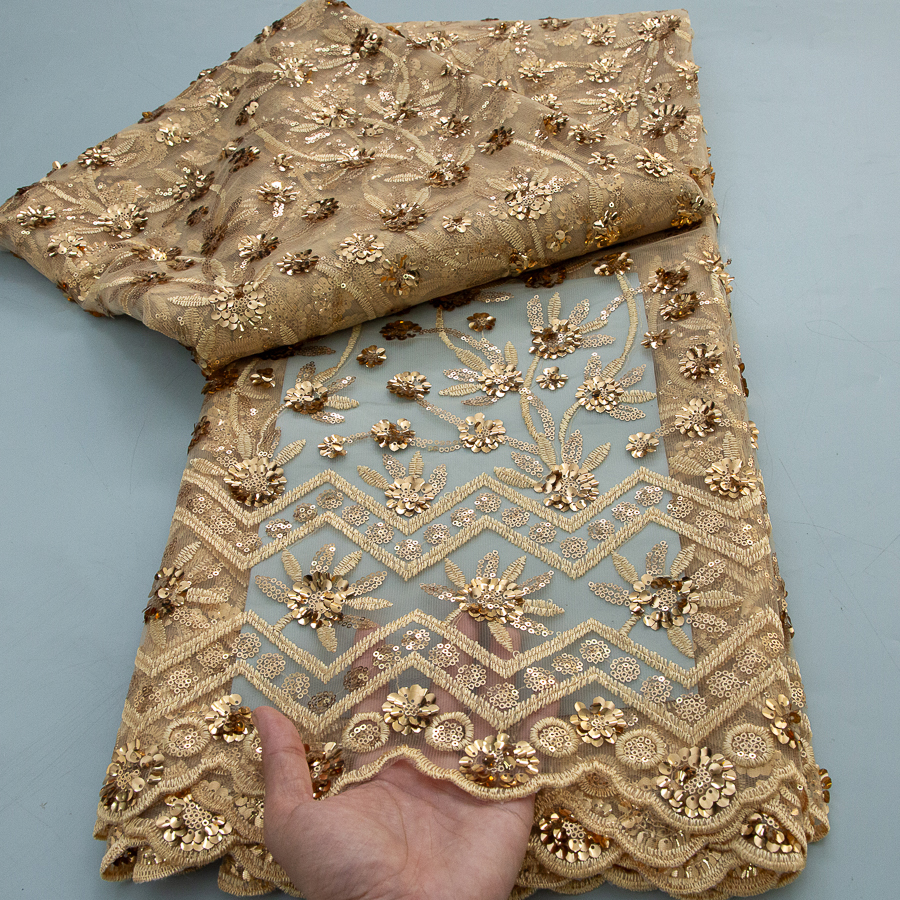 2026 French Sequins Lace Fabri - Glitter Tablecloth recensie en prijs
