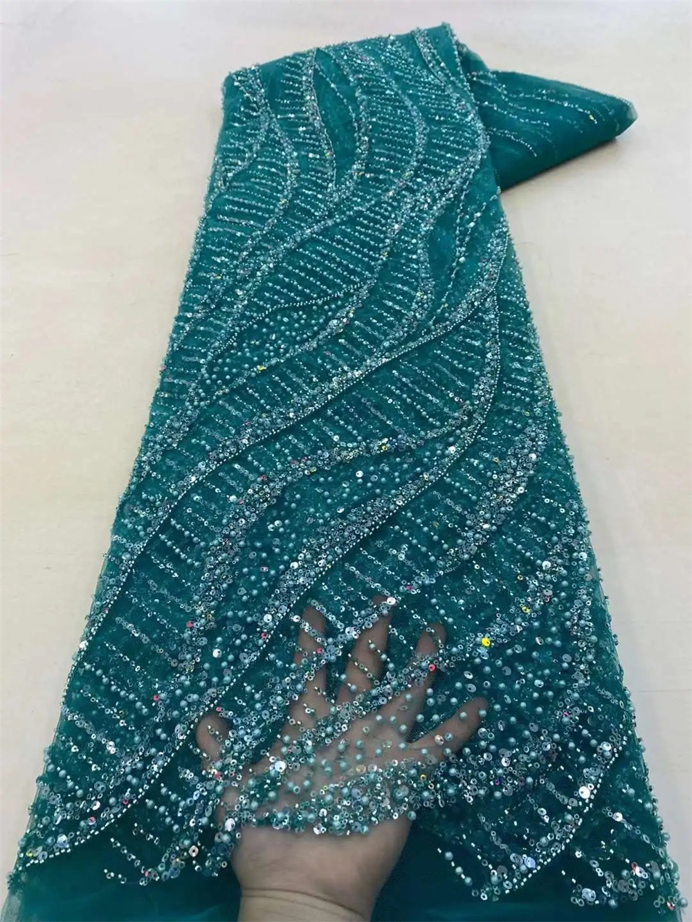Wholesale 2025 African Sequins - Glitter Tablecloth recensie en prijs