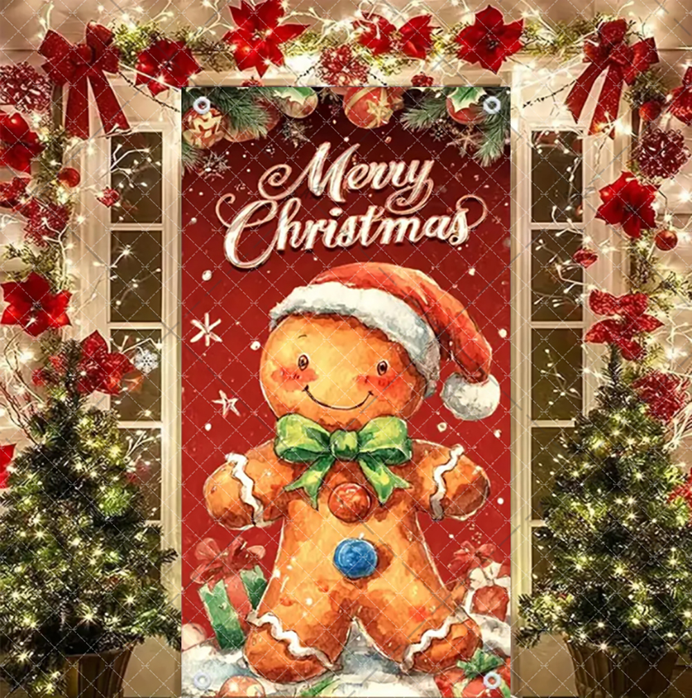 Cartoon Cute Gingerbread Man T - Party Event Supply Store recensie en prijs