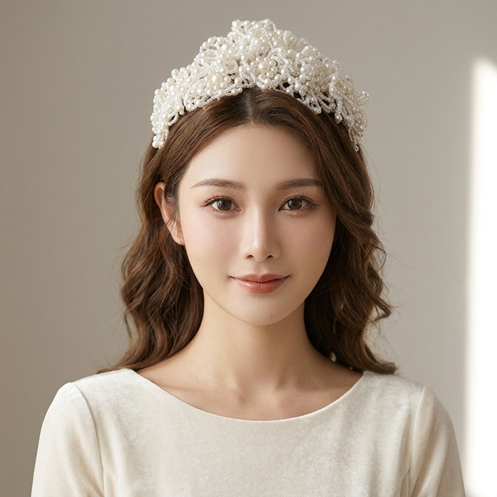Pearl Crown Headpiece For Wedd - Event Suppliers recensie en prijs