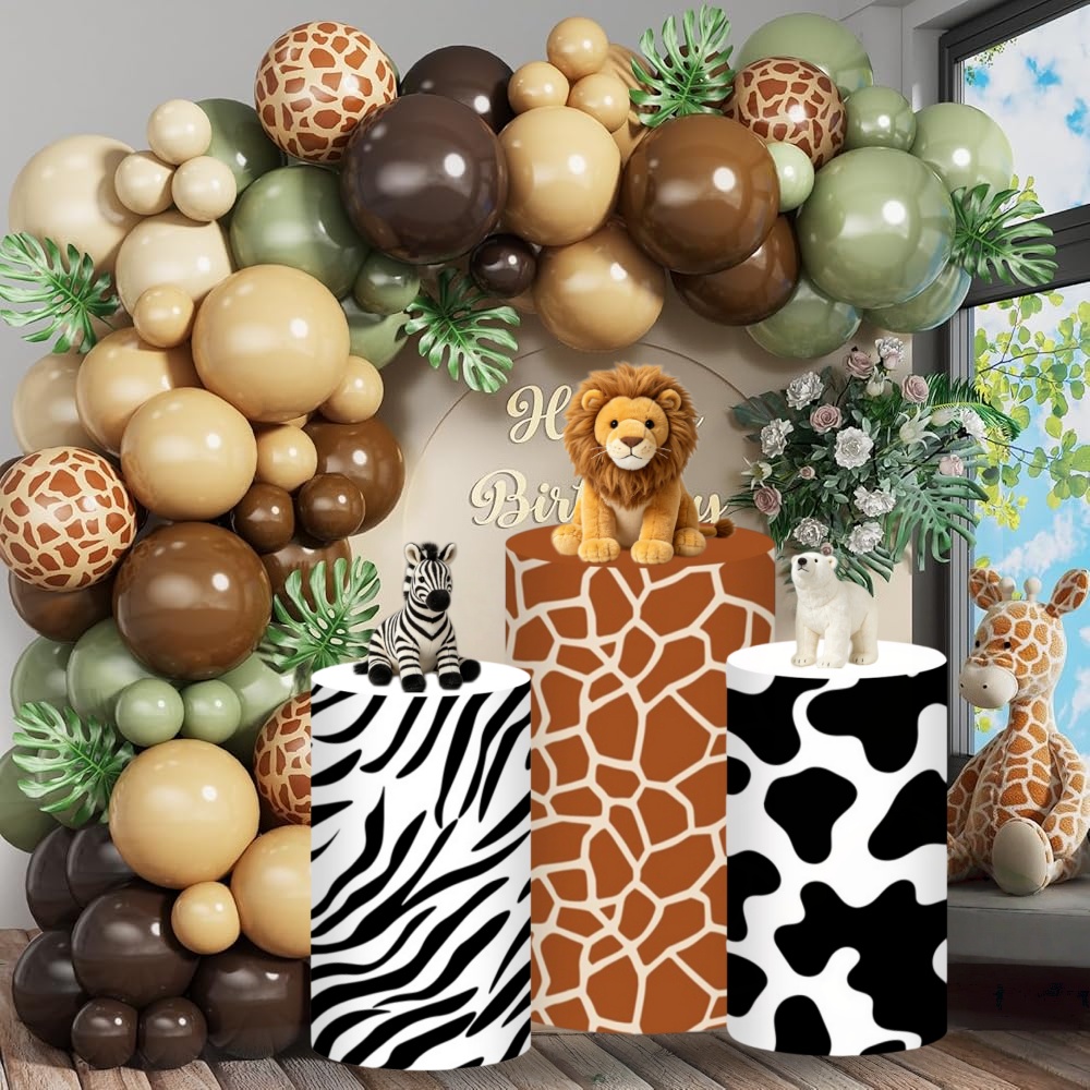 Safari Cylinder Pedestal Stand - Dessert Table Backdrop recensie en prijs