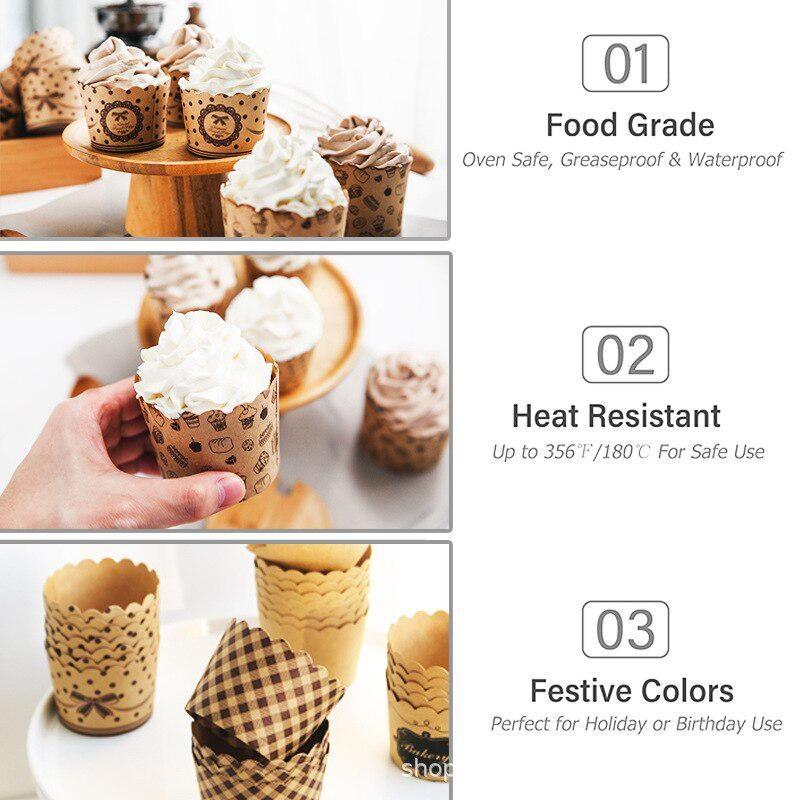 50Pcs/Pack Cupcake Paper Cups  - Plastic Cup 50Pcs recensie en prijs