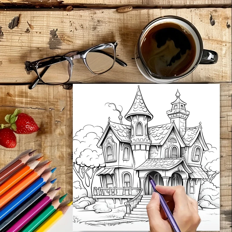 Haunted House Coloring Book fo - Supply Event recensie en prijs