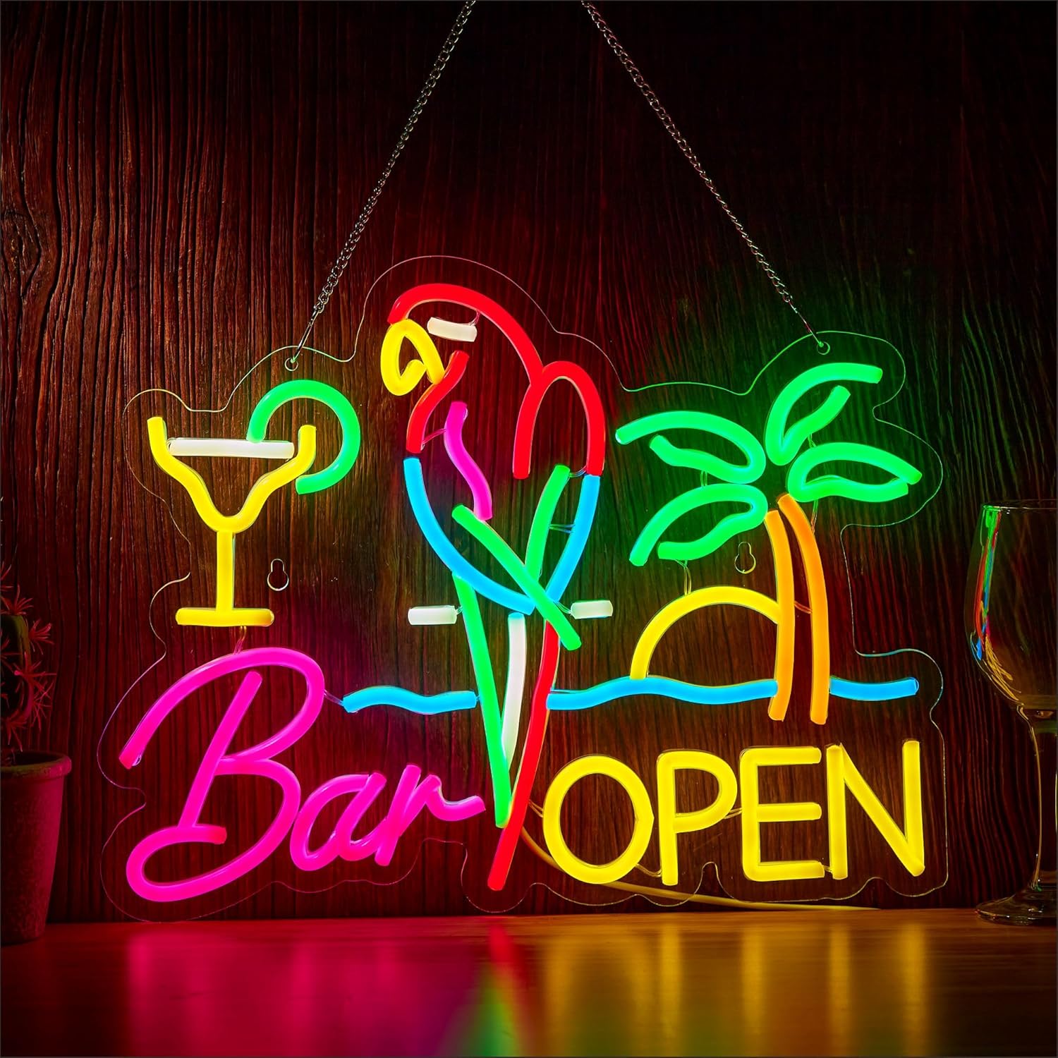 Bar Open Neon Sign Business Ar - Neon Sign Party recensie en prijs
