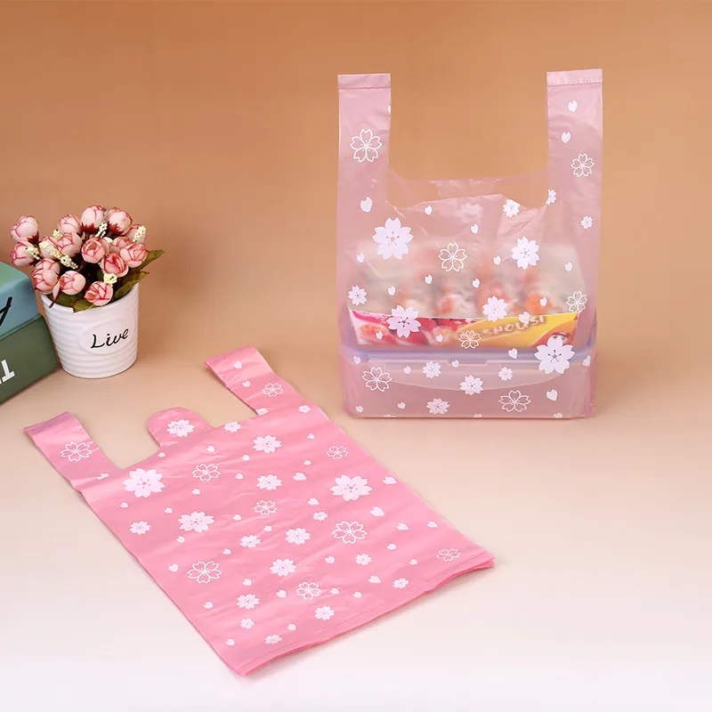 100Pcs/bag Pink Sakura Vest Ba - Event Party Shop recensie en prijs