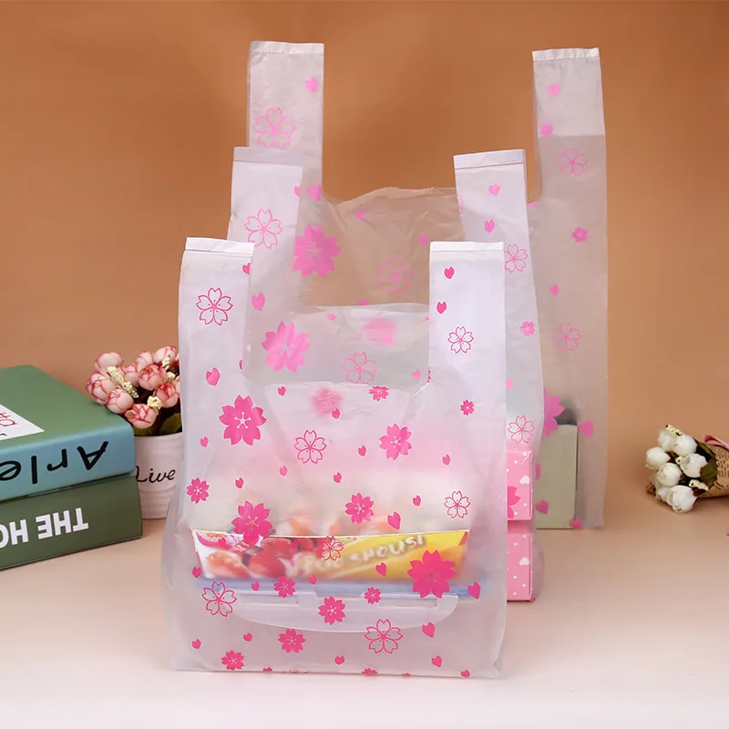 100Pcs/bag Pink Sakura Vest Ba - Event Party Shop recensie en prijs