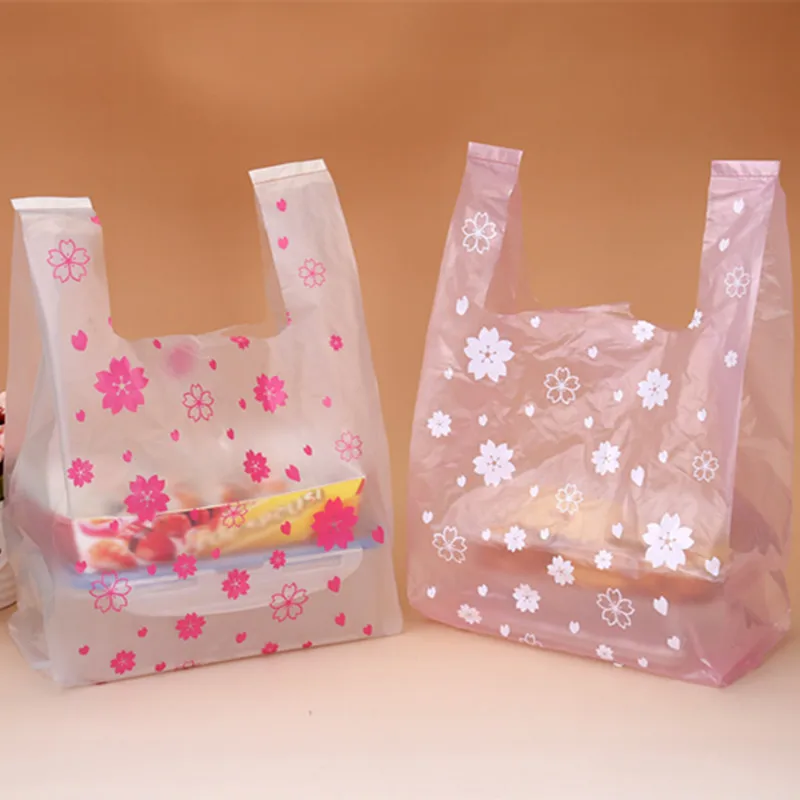100Pcs/bag Pink Sakura Vest Ba - Event Party Shop recensie en prijs