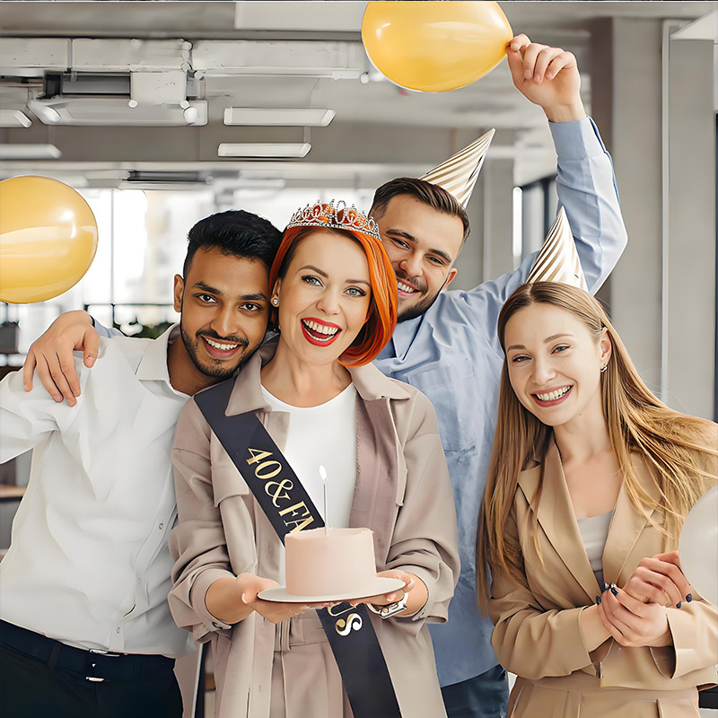 30- 50th  Birthday Anniversary - Birthday Sash Glitter recensie en prijs