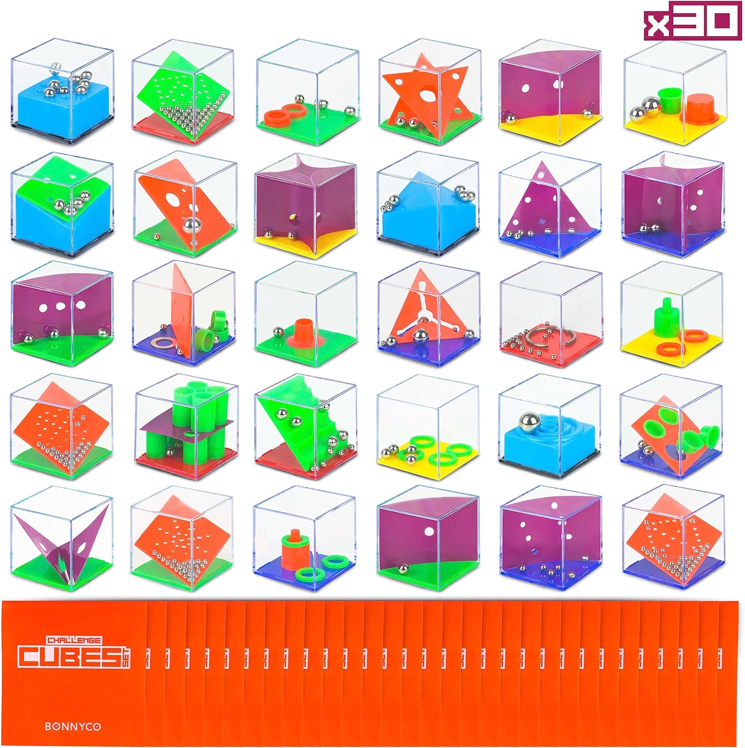 Brain Teaser Puzzles Cubes Pac - Party Favor Bag recensie en prijs