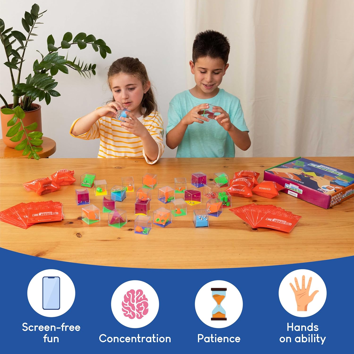 Brain Teaser Puzzles Cubes Pac - Party Favor Bag recensie en prijs