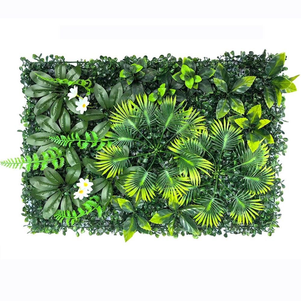 1PC Artificial Simulation Gree - Flower Wall Panel recensie en prijs
