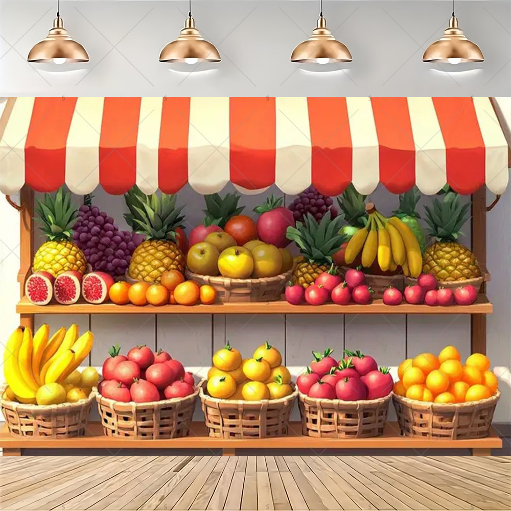 Colorful Supermarket Shelf Bac - Party Event Supply Store recensie en prijs