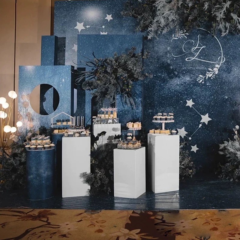 White Column Flower Vase 10pcs - Dessert Table Backdrop recensie en prijs
