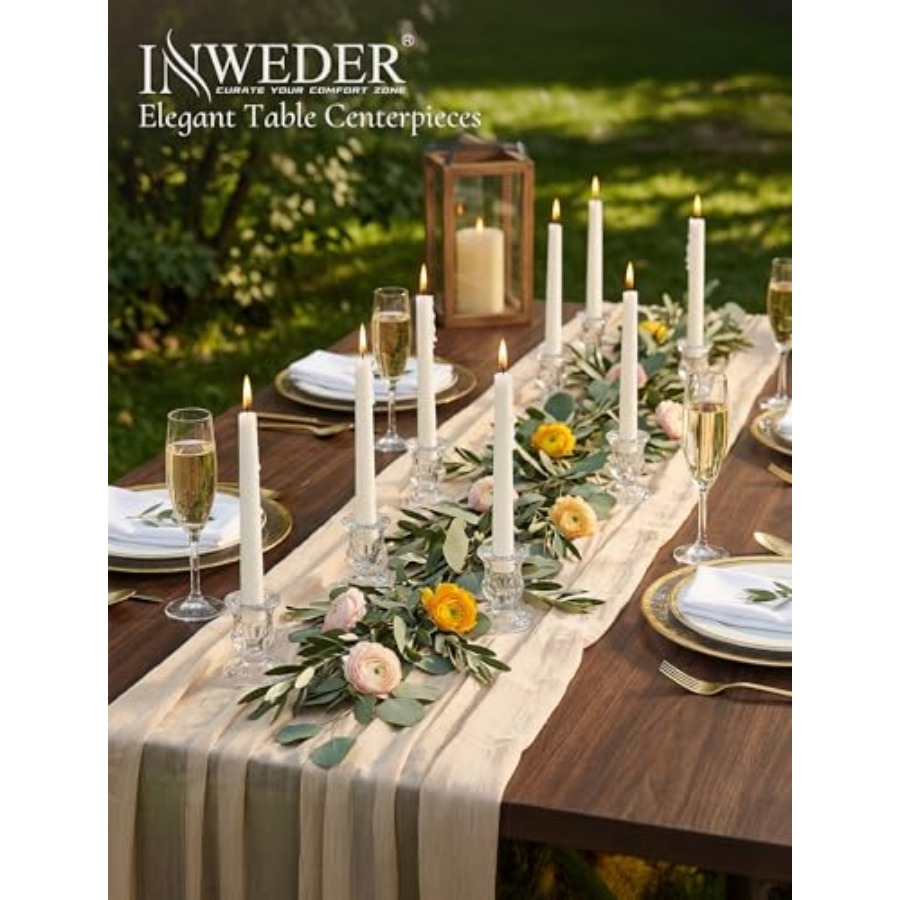 Glass Taper Candle Holders: Cr - Centerpiece Stick recensie en prijs