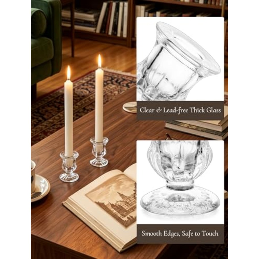 Glass Taper Candle Holders: Cr - Centerpiece Stick recensie en prijs